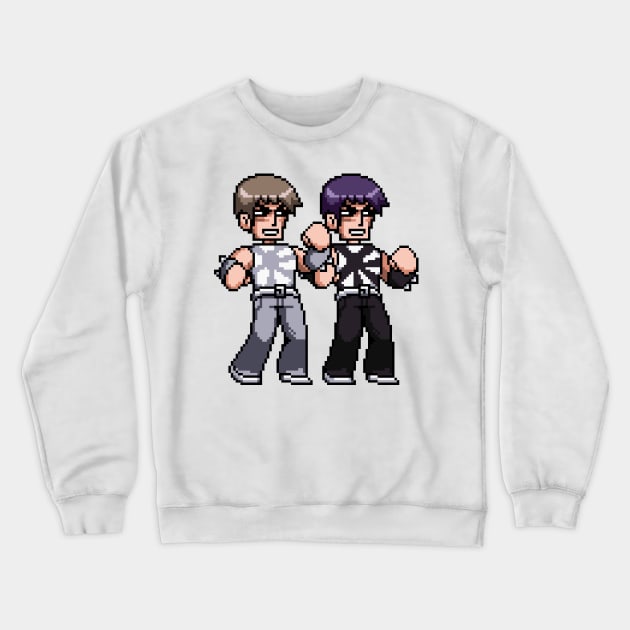 Katayanagi Twins Sprite Crewneck Sweatshirt by SpriteGuy95